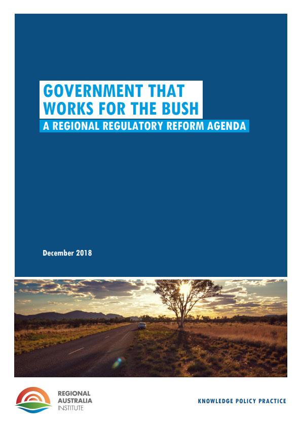 Government that works for the bush